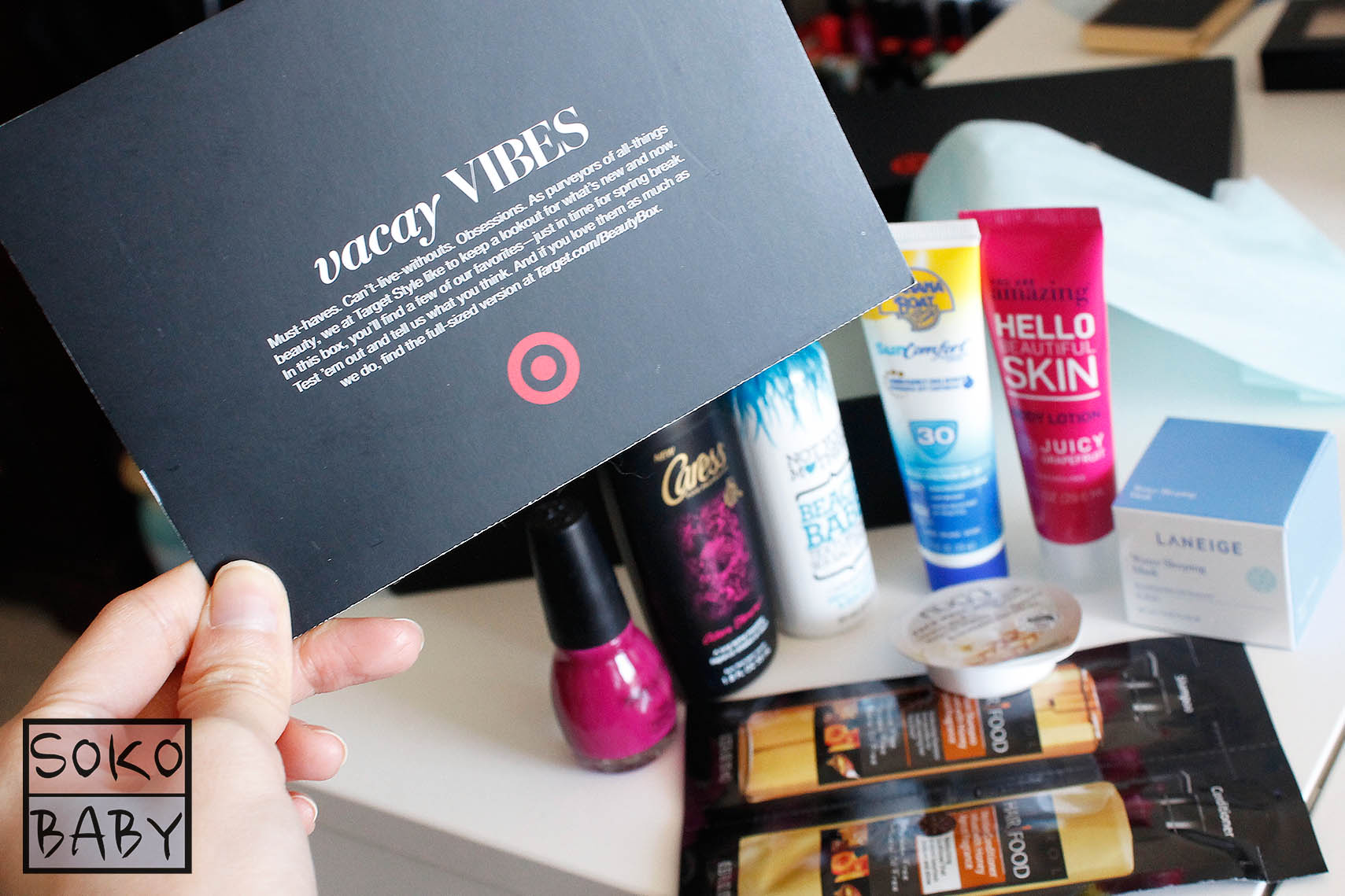 Target Color Box Sample March 2016 Target Beauty Box